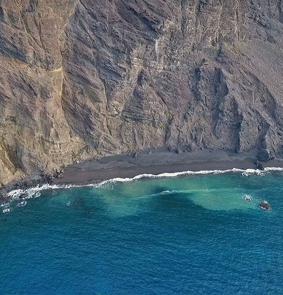 La Gomera. Playa Heredia