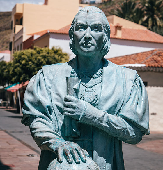 Estatua de Cristobal Colón 