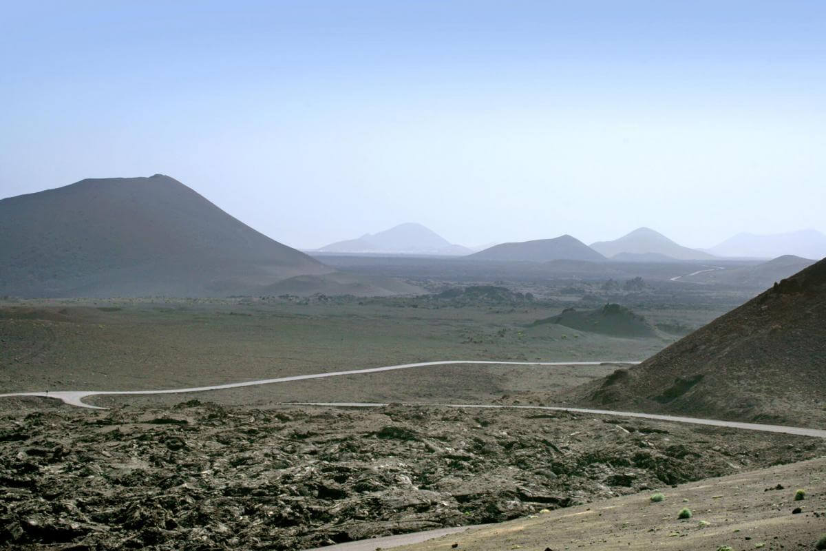 Parque Nacional de Timanfaya, en Lanzarote