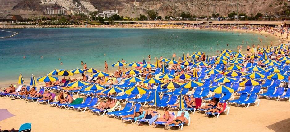 Playa de Amadores strand Gran Canaria népszerű strandjai