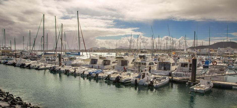 Corralejo jachtkikötő; Kishajó- és jachtkikötők Fuerteventurán