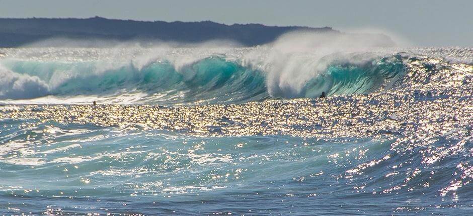 Bodyboardozás El Quemao környékén; Bodyboardozásra alkalmas helyszínek Lanzarotén