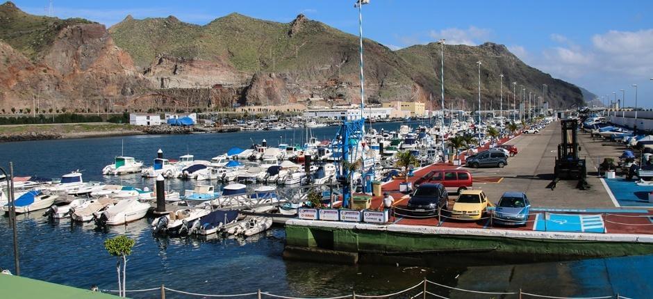 Tenerife jachtkikötő; Kishajó- és jachtkikötők Tenerifén