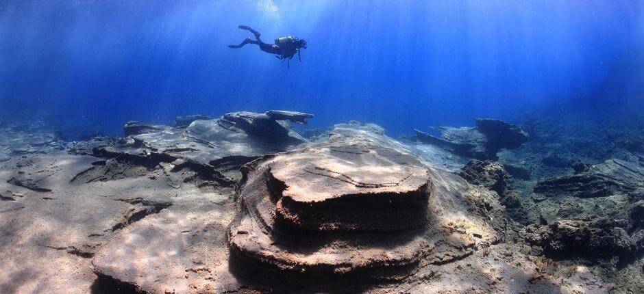 Merülés Montaña Amarilla mellett, Tenerifén