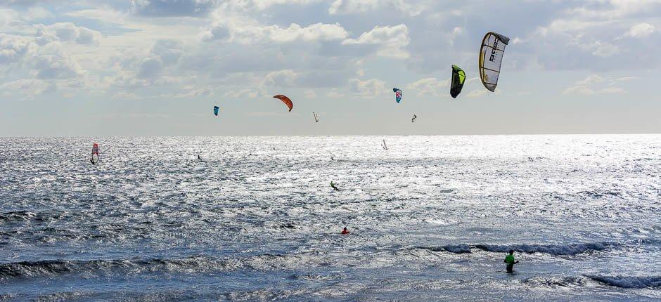 Kitesurf az El Médano strand környékén, Kitesurfözésre alkalmas helyszínek Tenerifén