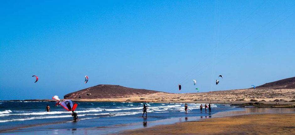 Kitesurf az El Médano strand környékén, Kitesurfözésre alkalmas helyszínek Tenerifén