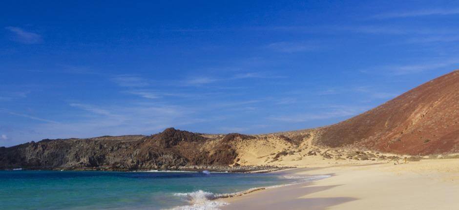 Las Conchas strand + Lanzarote érintetlen partjai