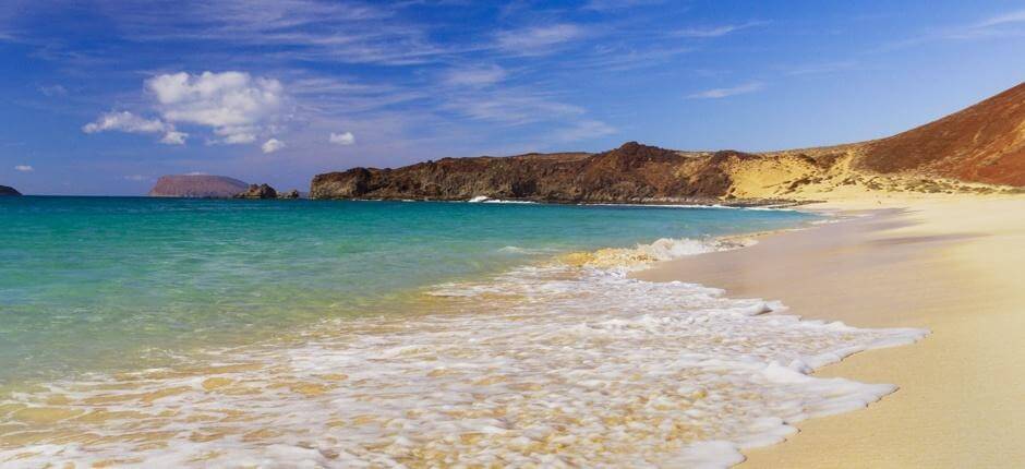 Las Conchas strand + Lanzarote érintetlen partjai
