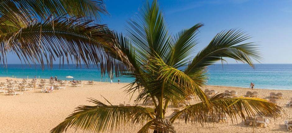 Morro Jable strand Fuerteventura népszerű strandjai