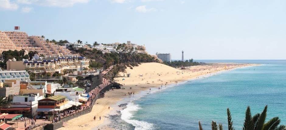 Morro Jable strand Fuerteventura népszerű strandjai