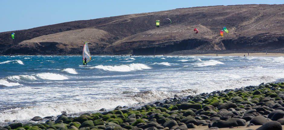 Kitesurfözés a Vargas strandon, Kitesurfözésre alkalmas helyszínek Gran Canarián