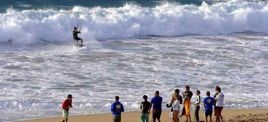 Kitesurf az El Burro strand környékén, Kitesurfözésre alkalmas helyszínek Fuerteventurán