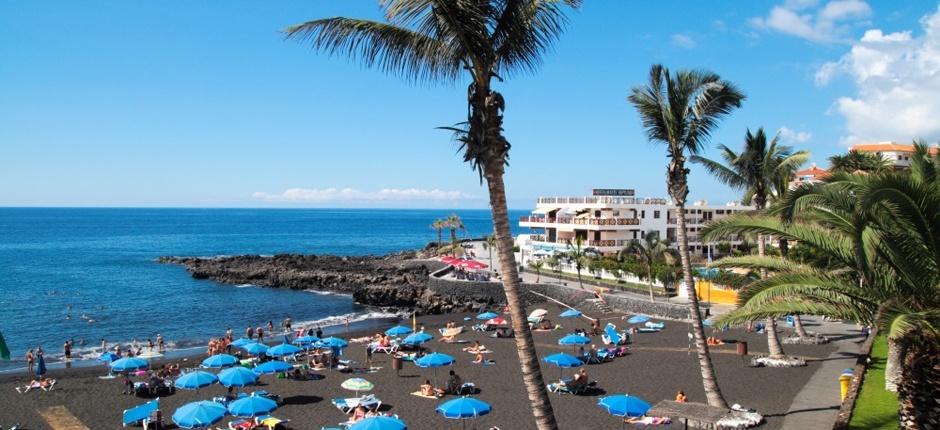 La Arena strand Tenerife népszerű strandjai