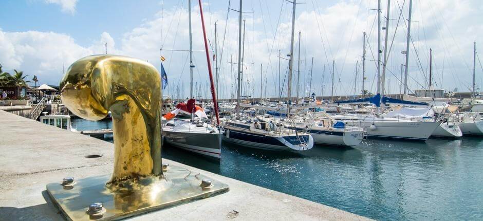 Puerto Calero Turisztikai úti célok Lanzarotéban