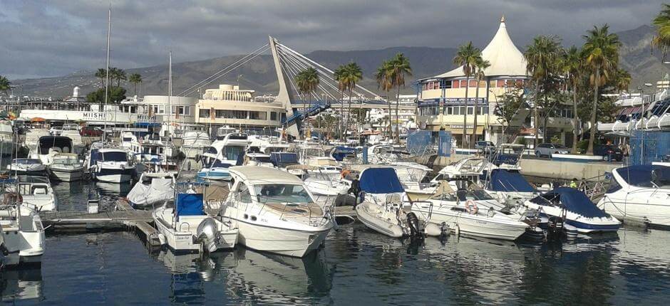 Puerto Colón; Kishajó- és jachtkikötők Tenerifén