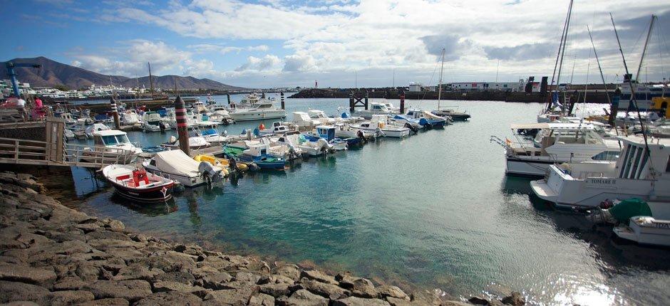 Puerto de Playa Blanca; Kishajó- és jachtkikötők Lanzarotén