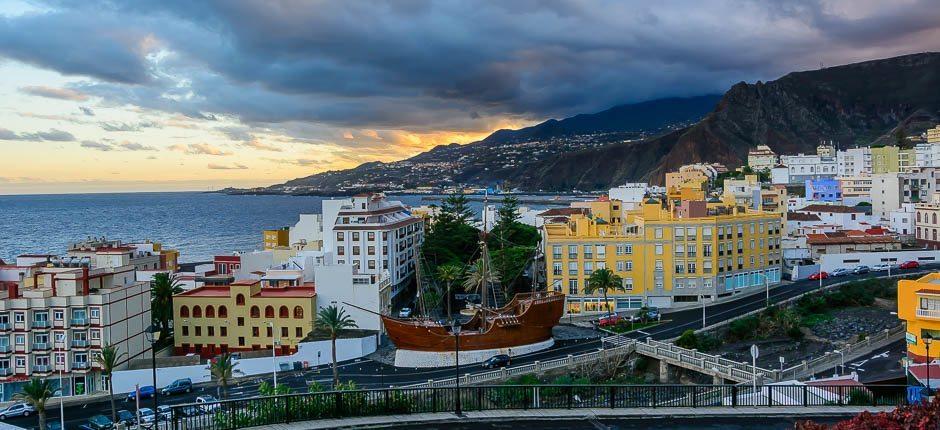 Santa Cruz de La Palma óvárosa + La Palma történelmi városai