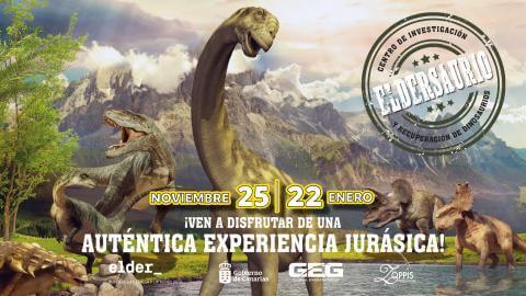 cartel dinosaurios elder