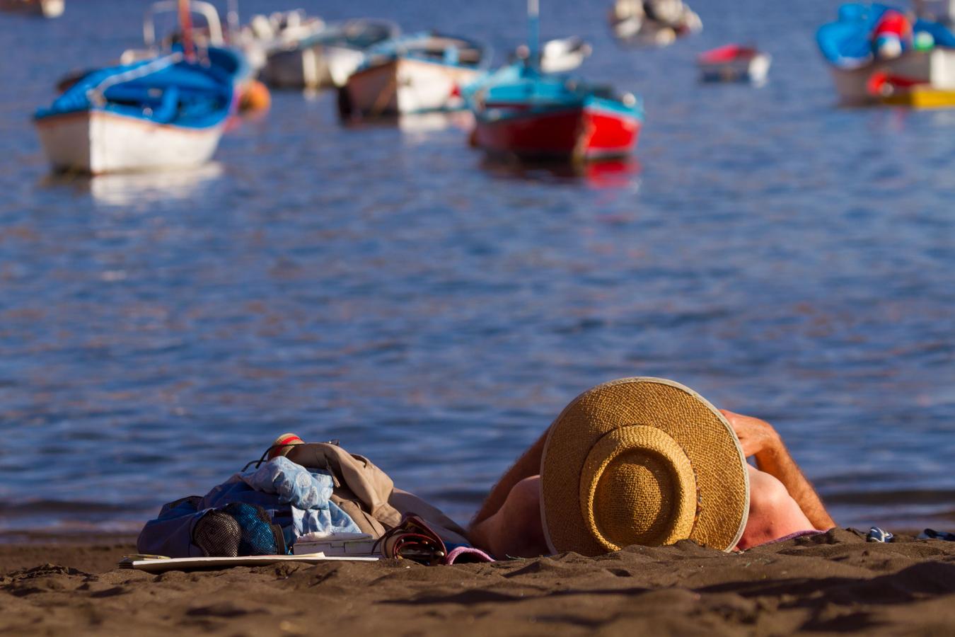 Playa de Vueltas, La Gomera.