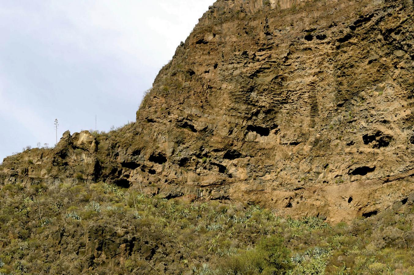 Monumento Natural del Barranco de Guayadeque, en Gran Canaria