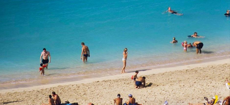 Playa de Amadores strand Gran Canaria népszerű strandjai