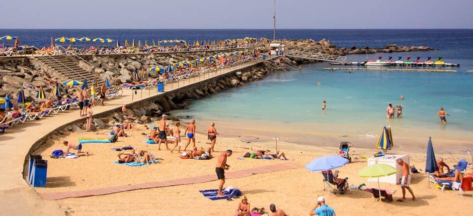 Playa de Amadores strand Gran Canaria népszerű strandjai