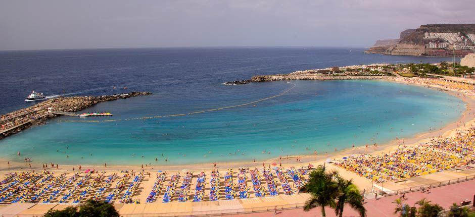 Playa de Amadores strand Gran Canaria népszerű strandjai