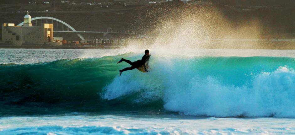 Bodyboardozás az El Confital környékén; Bodyboardozásra alkalmas helyszínek Gran Canarián