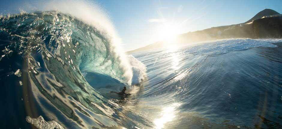 Bodyboardozás az El Frontón környékén; Bodyboardozásra alkalmas helyszínek Gran Canarián