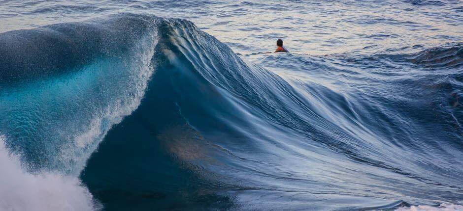 Bodyboardozás az El Frontón környékén; Bodyboardozásra alkalmas helyszínek Gran Canarián