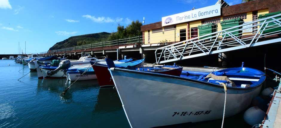 La Gomera kishajókikötő; Kishajó- és jachtkikötők La Gomerán
