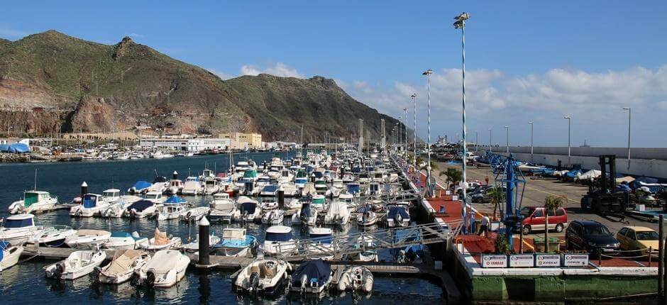 Tenerife jachtkikötő; Kishajó- és jachtkikötők Tenerifén