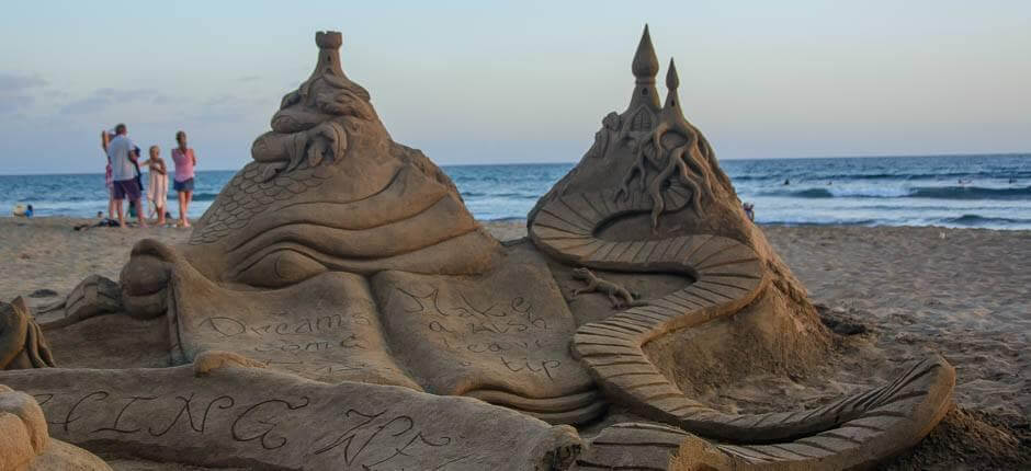 Maspalomas strand Gran Canaria népszerű strandjai