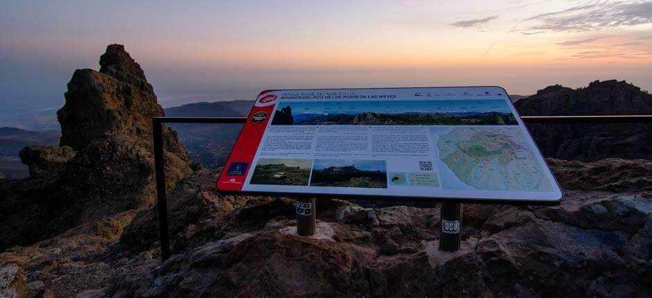 A Pico de Las Nieves kilátó Gran Canarián