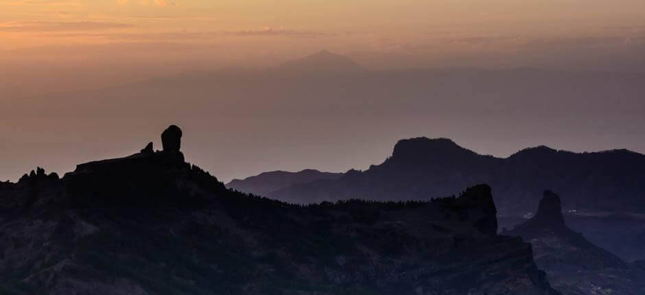 A Pico de Las Nieves kilátó Gran Canarián