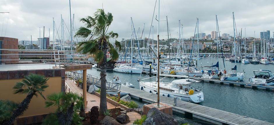 Las Palmas de Gran Canaria jachtkikötője Kishajó- és jachtkikötők Gran Canarián