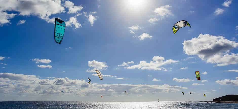 Kitesurf az El Médano strand környékén, Kitesurfözésre alkalmas helyszínek Tenerifén