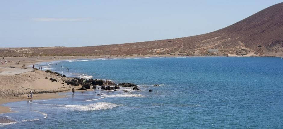 La Tejita strand Tenerife népszerű strandjai