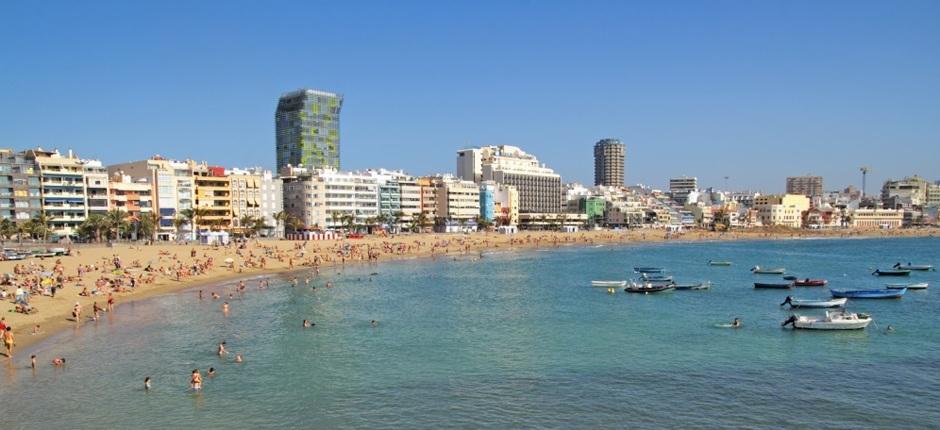 Las Canteras strand Gran Canaria népszerű strandjai