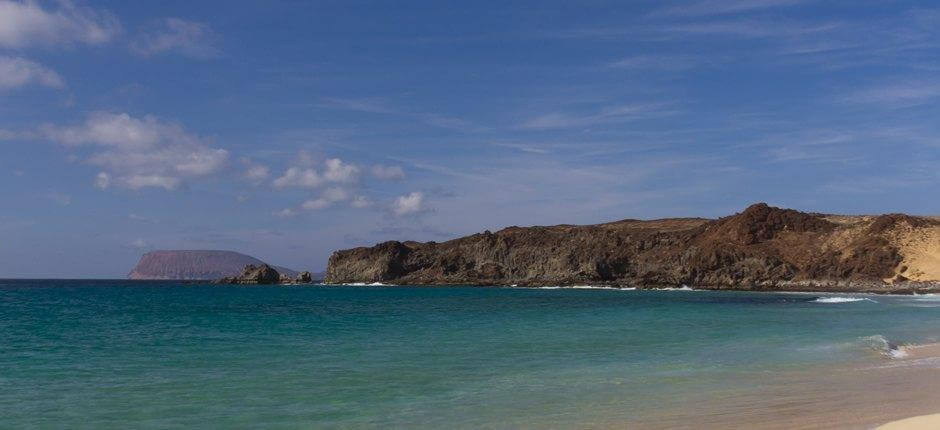 Las Conchas strand + Lanzarote érintetlen partjai