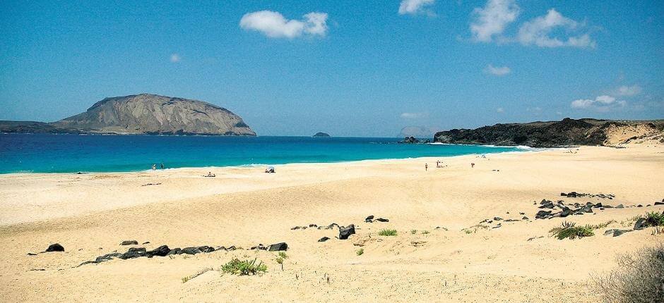 Las Conchas strand + Lanzarote érintetlen partjai