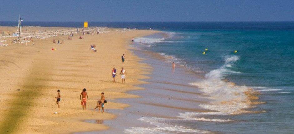 Morro Jable strand Fuerteventura népszerű strandjai