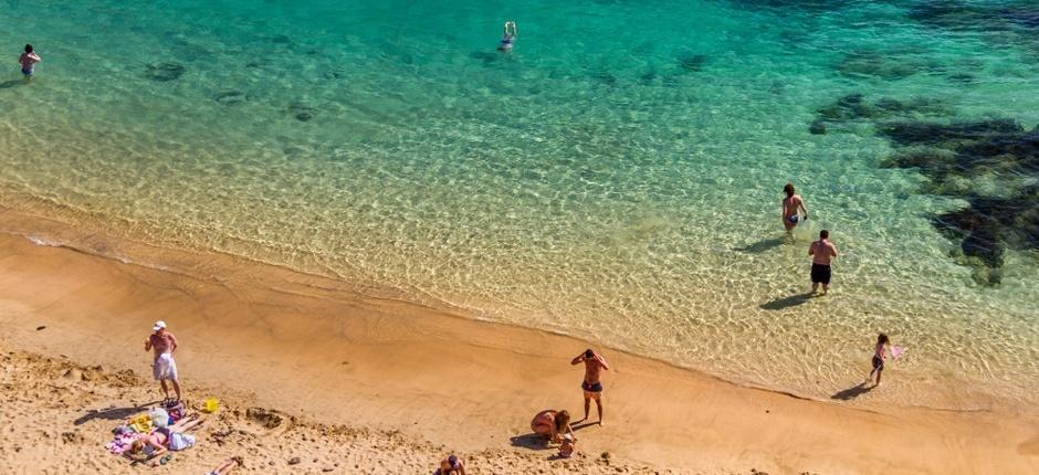 Papagayo strand Lanzarote népszerű strandjai