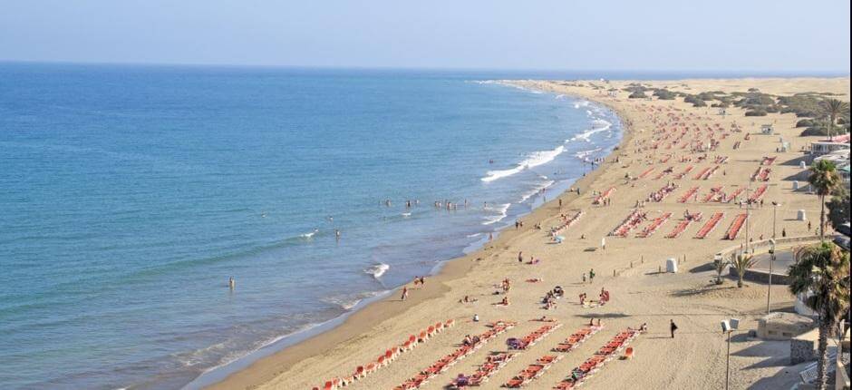 Playa del Inglés strand Gran Canaria népszerű strandjai