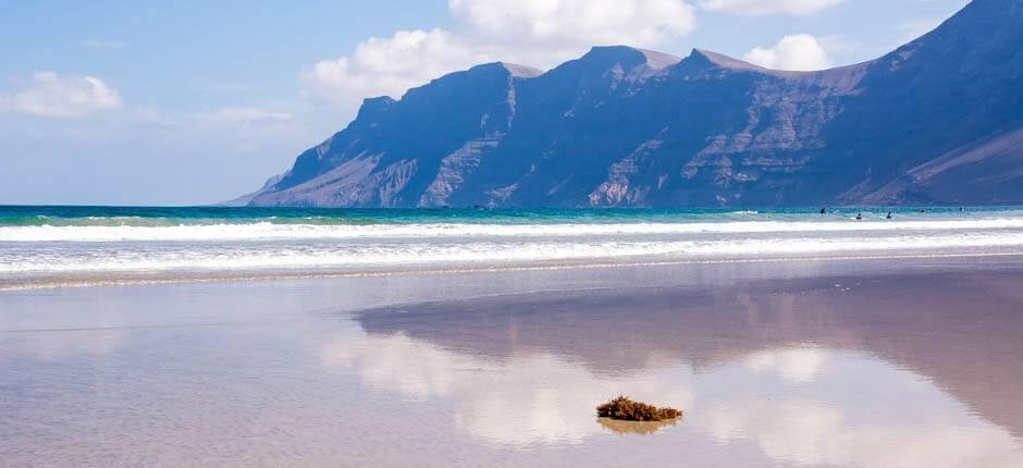 Kitesurf a Famara strandon, Kitesurfözésre alkalmas helyszínek Lanzarotén