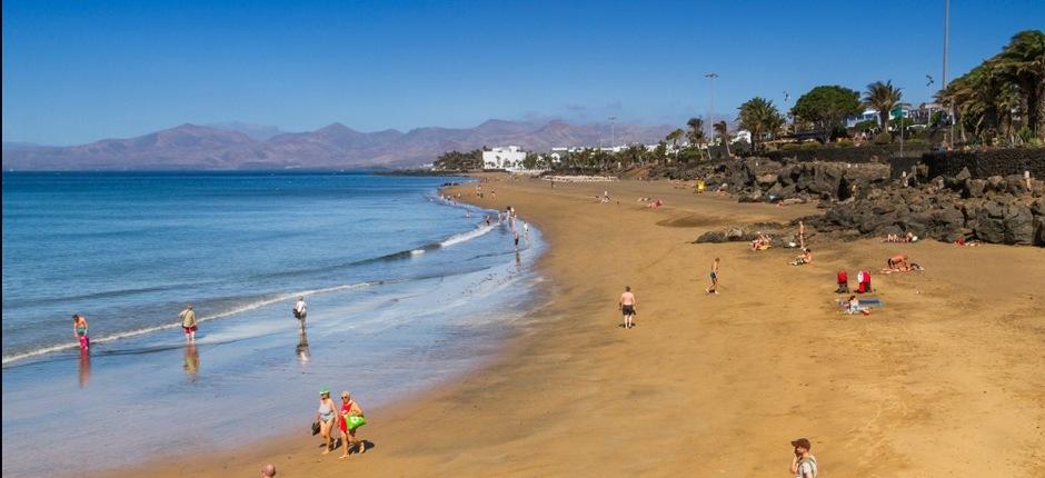 Playa Grande strand Lanzarote népszerű strandjai