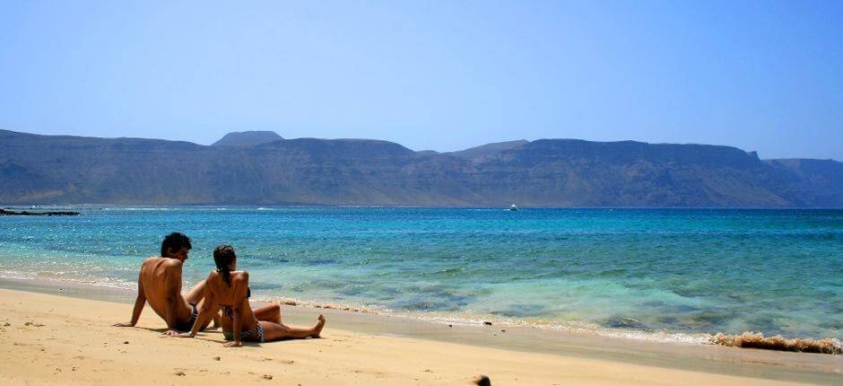 La Francesa strand Lanzarote népszerű strandjai