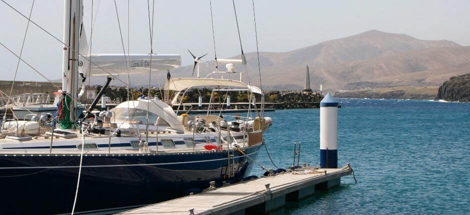 Puerto Calero; Kishajó- és jachtkikötők Lanzarotén