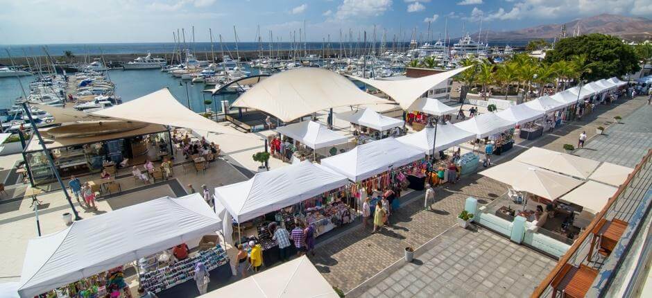 Puerto Calero Turisztikai úti célok Lanzarotéban