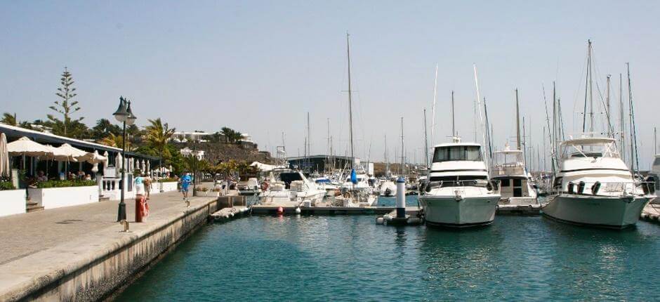 Puerto Calero; Kishajó- és jachtkikötők Lanzarotén